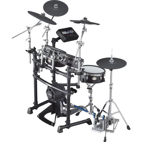 야마하 Yamaha DTX8K-M Electronic Drum Kit with Wood-Shell Mesh Pads and DTX-PRO Drum Module (Black Forest)