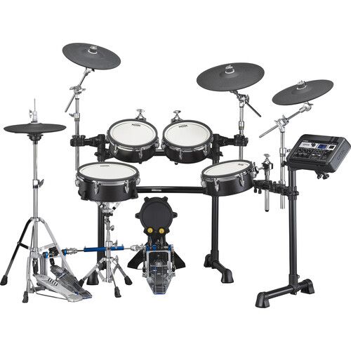 야마하 Yamaha DTX8K-X Electronic Drum Kit with Wood-Shell TCS Pads and DTX-PRO Drum Module (Black Forest)