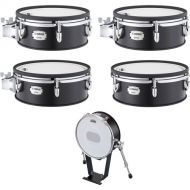Yamaha DTP10-X TCS Pad Set with Wood Shells for DTX10K-X Electronic Drum Kit (Black Forest)