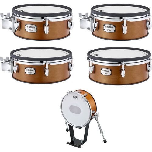 야마하 Yamaha DTX10K-X Electronic Drum Kit with Wood-Shell TCS Pads and DTX-PROX Drum Module (Real Wood)