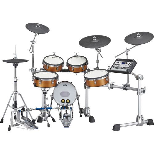 야마하 Yamaha DTX10K-X Electronic Drum Kit with Wood-Shell TCS Pads and DTX-PROX Drum Module (Real Wood)