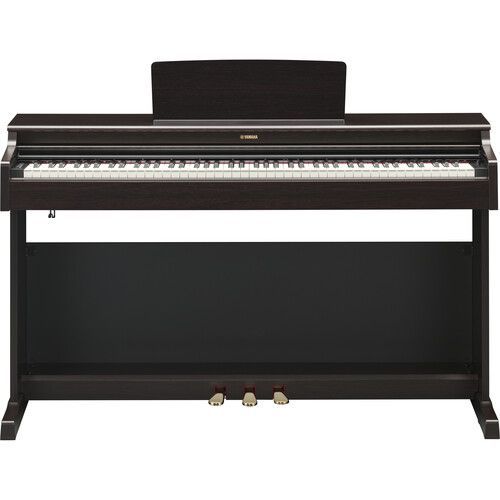 야마하 Yamaha ARIUS YDP-165 88-Key Console Digital Piano with Bench (Dark Rosewood)