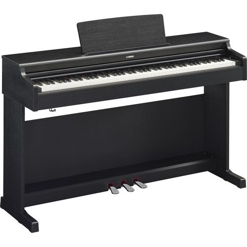 야마하 Yamaha ARIUS YDP-165 88-Key Console Digital Piano with Bench (Black Walnut)