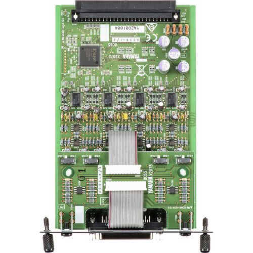 야마하 Yamaha MY8AD96 - 8-Channel Balanced 24-Bit 96kHz Analog Input Card for the Yamaha 02R96 and DM2000 Digital Consoles