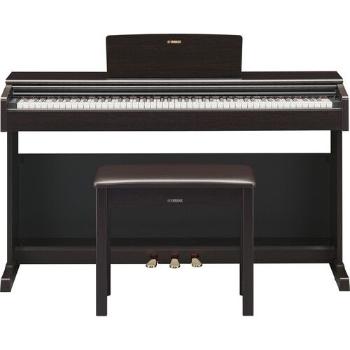 야마하 Yamaha ARIUS YDP-145 88-Key Console Digital Piano with Bench (Dark Rosewood)