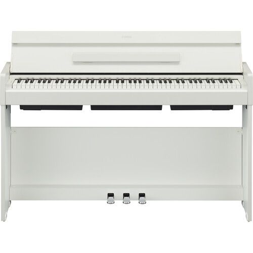 야마하 Yamaha ARIUS YDP-S35 88-Key Slim-Body Console Digital Piano (White Walnut)