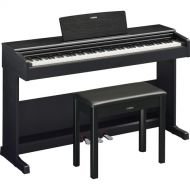 Yamaha ARIUS YDP-105 88-Key Console Digital Piano with Bench (Black Walnut)