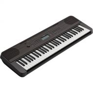 Yamaha PSR-E360 61-Key Touch-Sensitive Portable Keyboard (Dark Walnut Wood Grain)