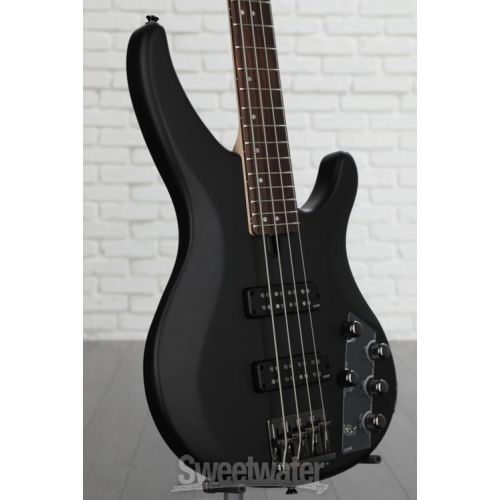 야마하 Yamaha TRBX504 Bass Guitar - Translucent Black