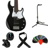 Yamaha BB235 Bass Guitar Essentials Bundle - Black