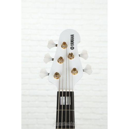 야마하 Yamaha BBNE2 Nathan East Signature 5-string Bass - White