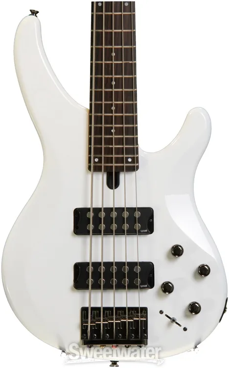 야마하 Yamaha TRBX305 5-string Bass Guitar - White