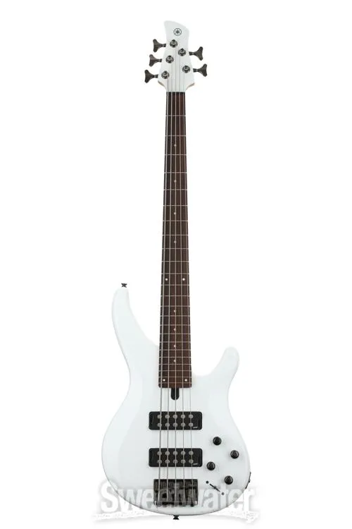 야마하 Yamaha TRBX305 5-string Bass Guitar - White