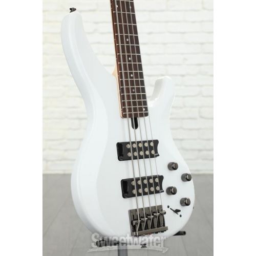 야마하 Yamaha TRBX305 5-string Bass Guitar - White