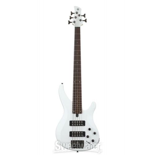 야마하 Yamaha TRBX305 5-string Bass Guitar - White