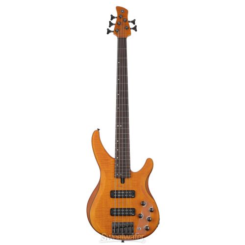 야마하 Yamaha TRBX605FM Bass Guitar - Matte Amber