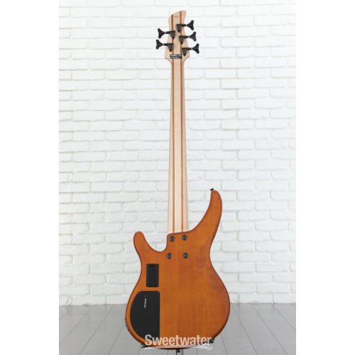 야마하 Yamaha TRBX605FM Bass Guitar - Matte Amber