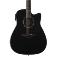 Yamaha FGX830C Dreadnought Cutaway - Black