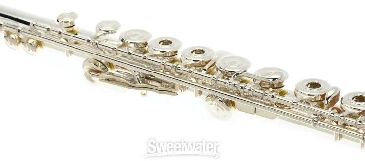 야마하 Yamaha YFL-382H Intermediate Flute with Inline G and Gold-plated Lip Plate