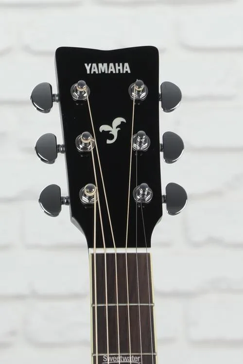 야마하 Yamaha FG-TA TransAcoustic Dreadnought Acoustic-electric Guitar - Black