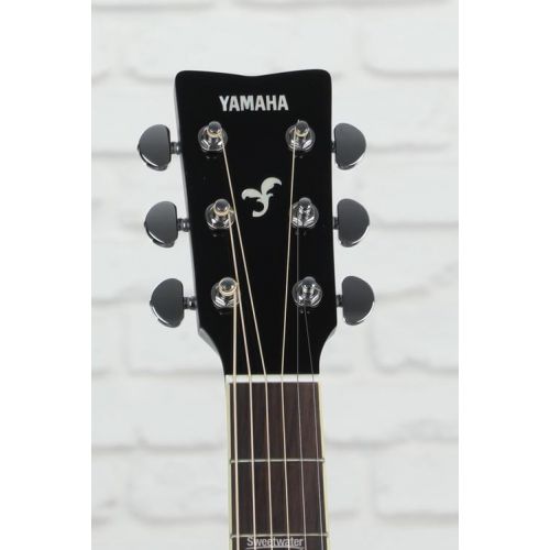 야마하 Yamaha FG-TA TransAcoustic Dreadnought Acoustic-electric Guitar - Black