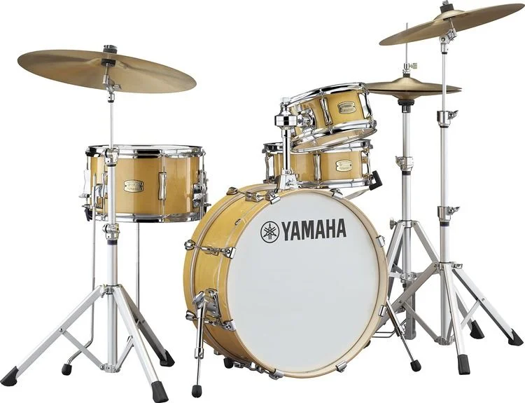 야마하 Yamaha SBP0F4H Stage Custom Hip 4-piece Shell Pack - Natural Wood