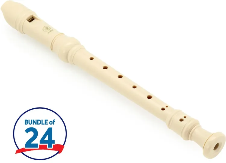 Yamaha YRS-24BY Baroque Soprano Recorder (24-Pack)