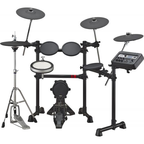 야마하 Yamaha DTX6K2-X Electronic Drum Set Double Bass Essentials & Headphones Bundle