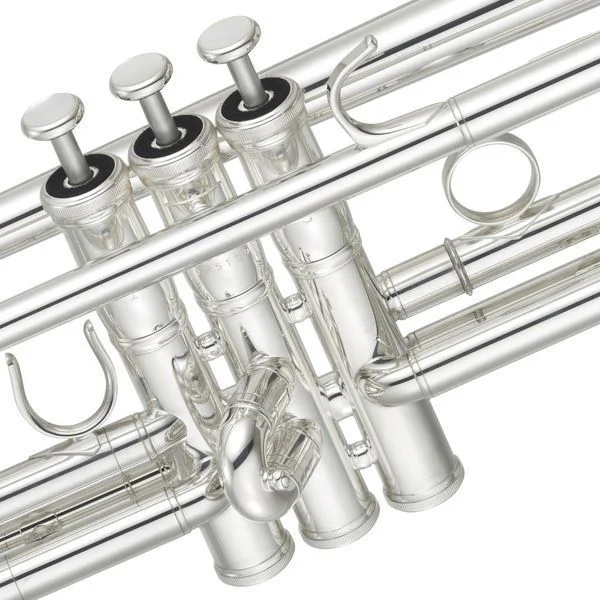 야마하 Yamaha YTR-8445 II Xeno Professional C Trumpet - Silver-plated with Yellow Brass Bell