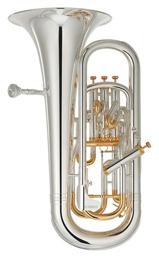 야마하 Yamaha YEP-842T II Custom Professional Compensating Euphonium - Silver-plated