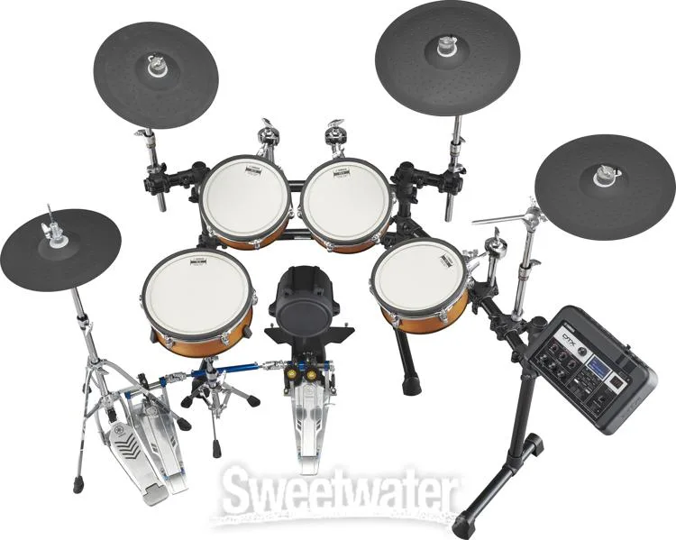 야마하 Yamaha DTX8K-X Electronic Drum Set with TCS Heads - Real Wood