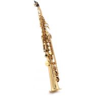 Yamaha YSS-82ZR Custom Z Professional Soprano Saxophone - Gold Lacquer with Curved Neck