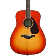 Yamaha FG830 Dreadnought Acoustic Guitar - Autumn Burst