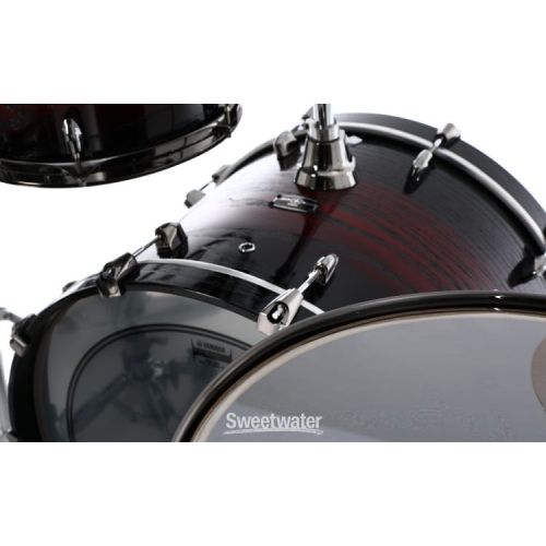 야마하 Yamaha Live Custom Hybrid Oak 3-piece Shell Pack - Magma Sunburst