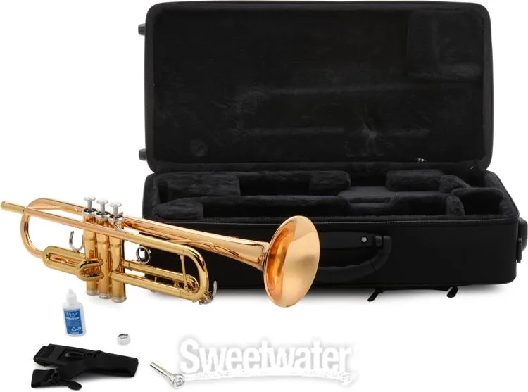 야마하 Yamaha YTR-4335GII Intermediate Bb Trumpet - Gold Lacquer