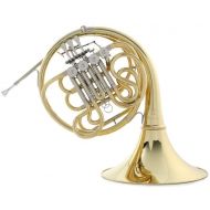 Yamaha YHR-671D Professional Double French Horn - Yellow Brass with Detachable Bell Demo
