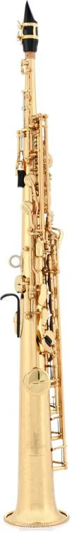 야마하 Yamaha YSS-82Z Custom Z Professional Soprano Saxophone - Gold Lacquer Demo
