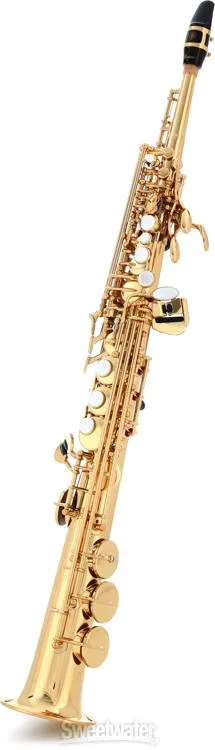 야마하 Yamaha YSS-82Z Custom Z Professional Soprano Saxophone - Gold Lacquer Demo