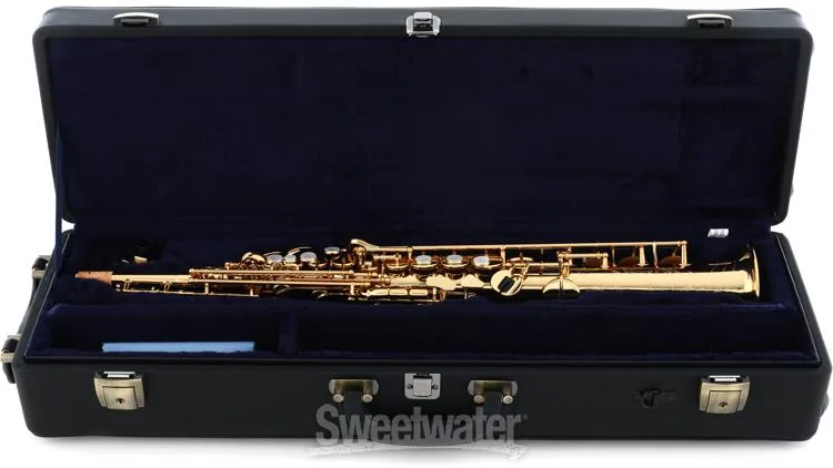 야마하 Yamaha YSS-82Z Custom Z Professional Soprano Saxophone - Gold Lacquer Demo