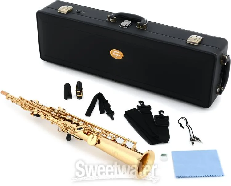 야마하 Yamaha YSS-82Z Custom Z Professional Soprano Saxophone - Gold Lacquer Demo