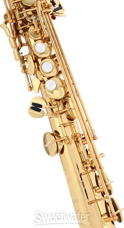 야마하 Yamaha YSS-82Z Custom Z Professional Soprano Saxophone - Gold Lacquer Demo