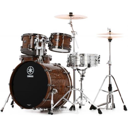 야마하 Yamaha Live Custom Hybrid Oak 4-piece Shell Pack - Natural