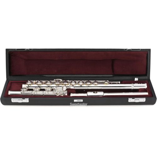 야마하 Yamaha YFL-597H Professional Flute - In-line G and Gizmo Key - Split E Mechanism