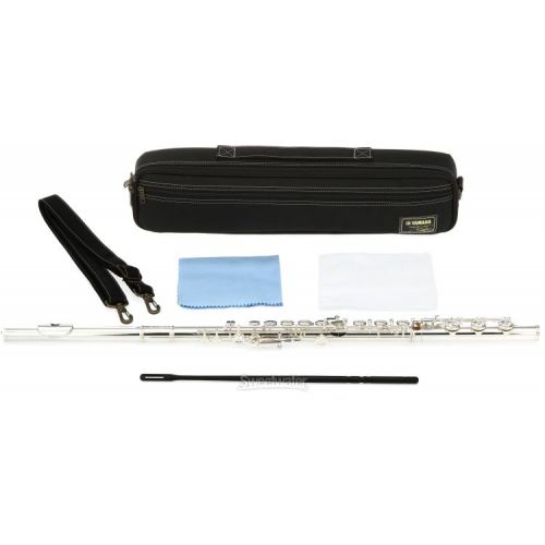 야마하 Yamaha YFL-687H Professional Flute - C# Trill and Gizmo Key Demo