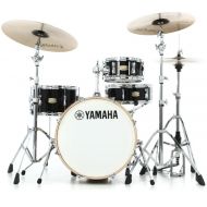 Yamaha SBP0F4H Stage Custom Hip 4-piece Shell Pack - Raven Black