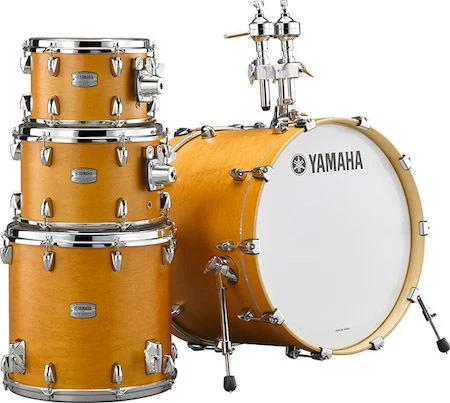 야마하 Yamaha TMP2F4 Tour Custom 4-piece Shell Pack - Licorice Satin