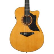 Yamaha AC5M ARE Concert Cutaway Acoustic-electric Guitar - Vintage Natural