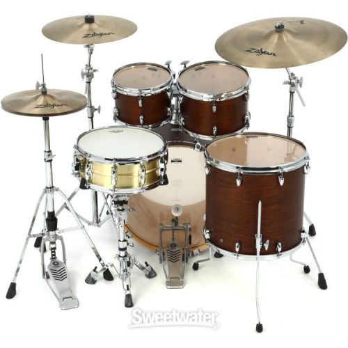 야마하 Yamaha TMP2F4 Tour Custom 4-piece Shell Pack - Chocolate Satin