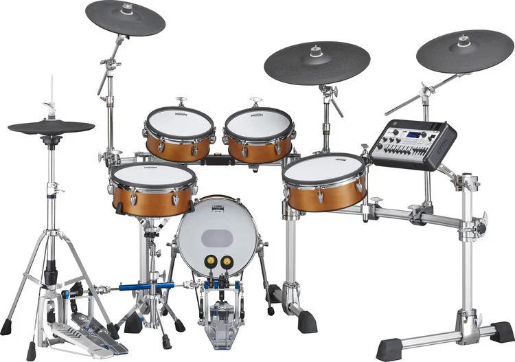 야마하 Yamaha DTX10K-M Electronic Drum Set with Mesh Heads - Real Wood