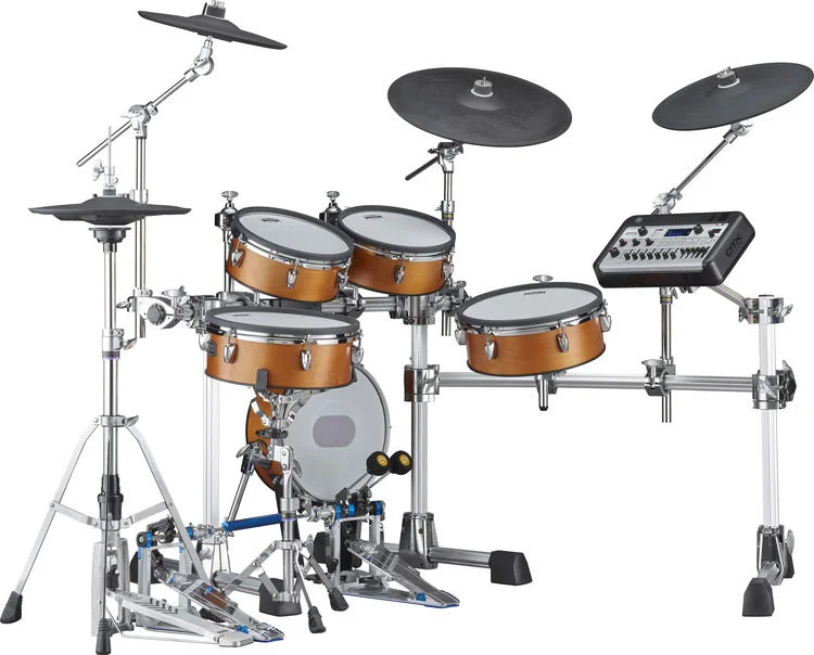 야마하 Yamaha DTX10K-M Electronic Drum Set with Mesh Heads - Real Wood